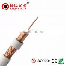 Customized RG6 Cable RG59 Coaxial Cables Black/white Color thumbnail-4
