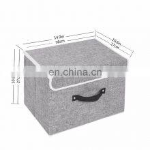 Handles Storage Basket Needs Containers Organizer With Removable Dividers thumbnail-4