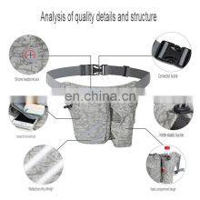 Wholesale Nylon Premium Green Unisex Best Custom Logo Luxury Sport Waist Running Belt thumbnail-5