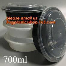 Premium Meal Prep Containers 3 Compartment BPA-FREE Food Storage Microwavable Dishwasher Safe Plastic Lunch Bento Box thumbnail-1