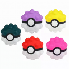 Custom Kids Odorless 3D Silicone fidget toystress ball fidget toys stress balls needho pokemonn fidget ball