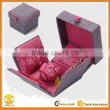 Mini Fabric Jewelry Packaging Box,jewelry Box Custom Logo,jewelry Box Velvet thumbnail-1