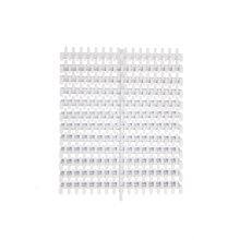 Pikes High Quality New Design Pool Grating White PP/ABS 18/20/25/30cm Overflow Swimming Pool Grating thumbnail-4