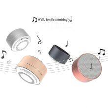 Portable Mini Aluminium Wireless BT Speakers With RGB LED Lights Outdoor Support for TF/FM Enthusiast Category Battery Powered thumbnail-3