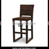 BC-064 Rattan Coffee Shop Counter Bar Chair thumbnail-1