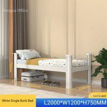 Minimalist Metal Bed Base | Stylish Appearance & Sturdy Metal Slats | Rental Apartment Furniture - Accept OEM Orders thumbnail-4