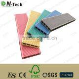 Superior, Eco and natural construction material, rainbow, colorful WPC decking, wood plastic composite