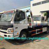 Good Quality 3800 / 3815mm Wheelbase Flatbed Tow Truck Platform 5600*2350 mm on Sale in the South America thumbnail-2