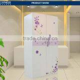 Easy Assembled Hotel Bedroom Set Double Doors Wardrobe Bedroom Furniture Classic Steel Almirah thumbnail-3