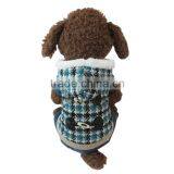 Nordic Style Plovers and Down Four Feet Warm Blue Dog Clothing thumbnail-1