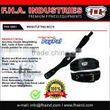Weightlifting Double Leather Belt Anontmy Heavy Duty Belts Fitness Gym Accessories by FHA INDUSTRIES PAKISTAN thumbnail-1