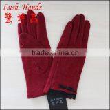 Women Wool Gloves Colorful for Touch Screens thumbnail-3