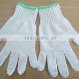 String Knitted Glove Cotton/poly Glove White Glove Working Hand Glove thumbnail-1