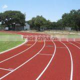 School & Stadium outdoor sport polyurethane athletic rubber running track synthetic running track surface race flooring material