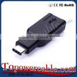 In Bulk Black USB-C to 3.1 USB-A Male To Female Adapter thumbnail-2