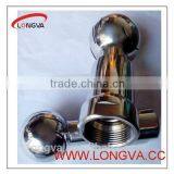 360 Degree Spray Stainless Steel 316l Sanitary Rotay Cleaning Nozzle thumbnail-4