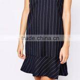 Navy Blue Sheath Dress Woman Clothes Hippie Tent Dress thumbnail-5