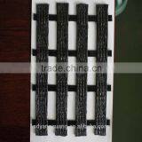 High Strength Uniaxial Warp-knitting Polyester Geogrid Coating With PVC thumbnail-1