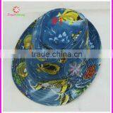 Children Canvas Fedora Hat Baby Jazz Cap