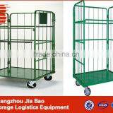 Workshop Logistics Hand Trolley/wire Mesh Cage Trolley Warehouse Storing Trolley