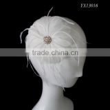 2014 wedding accessory/hair fascinator for wedding/wedding hair accessories