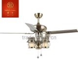 WAHSON brand 48 "5 blades Bronze Plating Luxury Ceiling fan FZD-120-72(C)