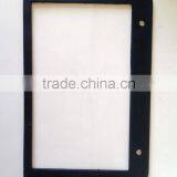 OEM customized design rectangular flange rubber gasket