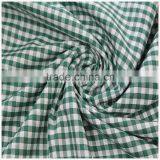 Stylish Cheap Useful Polyester Checked Fabric for Ladies' Shirting Kid's Clothing