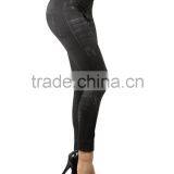 Seamless Jeans Slim Jeggings Leggings Back Pocket thumbnail-2