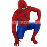 Halloween Polyester Superhero Costumes Adult Spiderman Costume