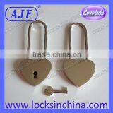 AJF Newest Long Shackle Lover's Heart Shape Lock for Valentines Day Promotional Items thumbnail-2