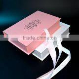 Luxury High End Pink Gift Packaging Boxes thumbnail-6
