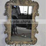 Antique Wall Deco Flat Hanging Mirror