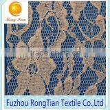 French Fashion Shiny Lace Fabric for Underwear Fabric