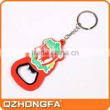 Custom Football Team Beer Bottle Opener Keychain thumbnail-5