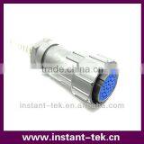FQ18 12core Panel Industrial Field Installation Waterproof Connector