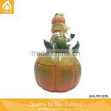 NEW Resin Orange Halloween Pumpkin Decorations thumbnail-5