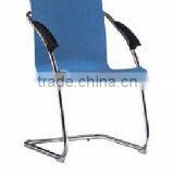 Blue no Wheels Plastic Dining Chair CY-17 thumbnail-1