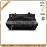 China vendor black leather clutch handbag, lady leather clutch, genuine leather clutch purse lady long handbag for lady