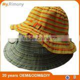 100% Polyester Kids Straw Hat Two Color Available From Myrimony thumbnail-1