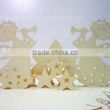 Angle( and star ) Merry Christmas Greeting 3d pop up card