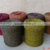 Block Color Twisted Seagrass Nested Set/2 thumbnail-1