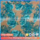 50D nylon printed tree leaf swimsuit bar swimwear bar fabric