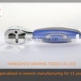 Two-way Rubber-handle Ratchet handle Wrench
