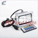 High Power Color Changing Outdoor Led Flood Light Waterproof 85-265V