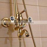 Top Selling Antique Brass Bathroom Shower Set thumbnail-1