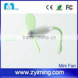 Zyiming Hot Selling Summer Mini Fan YM-F28 Usb Programmable Message Fan With Strong Wind