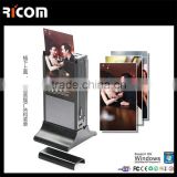 Ricom Patent high end power bank menu stand for phone charger in coffee shop with Sensing Technology--PB835G--Ricom