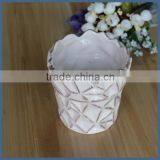 Eco-friendly Dolomite Ceramic Flower Pots Wholesale thumbnail-5