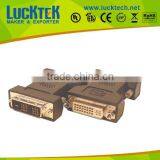 Hot Sell !! Adapter DVI 18+1 F/F,golden Plated.